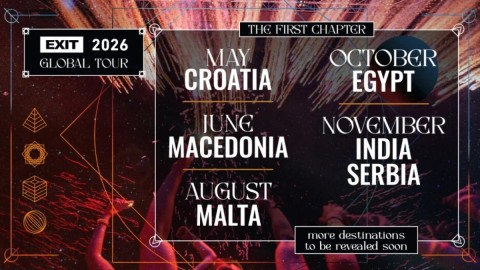 EXIT najavio svjetsku turneju: Egipat, Indija, Malta, Hrvatska, Makedonija i Srbija prve destinacije thumb2.jpg