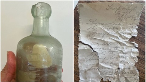 Na plaži u Australiji pronađena boca sa porukama vojnika iz Prvog svjetskog rata  thumb2.jpg