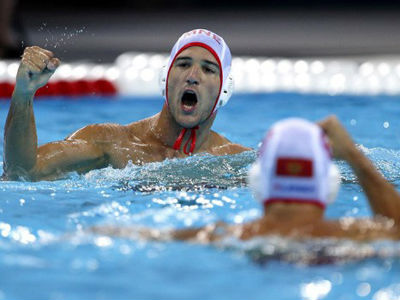 Vaterpolo: Crnogorci pobijedili zlatne iz Londona Vaterpolo: Crnogorci pobijedili zlatne iz Londona