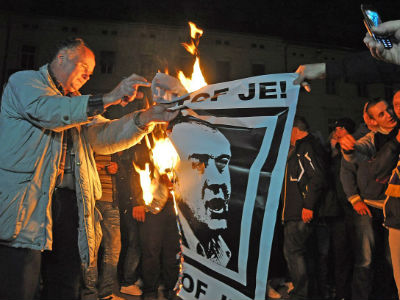Protesti u mariborskoj skupštini Protesti u mariborskoj skupštini