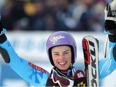 Tina Maze slavila u Šladmingu Tina Maze slavila u Šladmingu