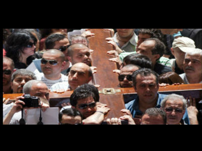 Procession in Jerusalem under heavy security Procession in Jerusalem under heavy security