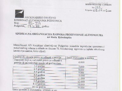 FOTO: Sindikati KAP-a različito o otpremninama FOTO: Sindikati KAP-a različito o otpremninama
