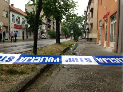Shooting and burning in the center of Podgorica Shooting and burning in the center of Podgorica