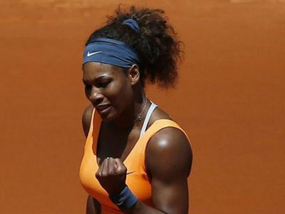 Serena jedva, Šarapova rutinski Serena jedva, Šarapova rutinski