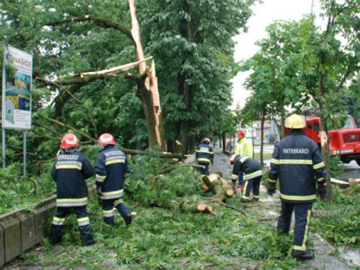 Snažno nevrijeme u Tuzli i Osijeku Snažno nevrijeme u Tuzli i Osijeku