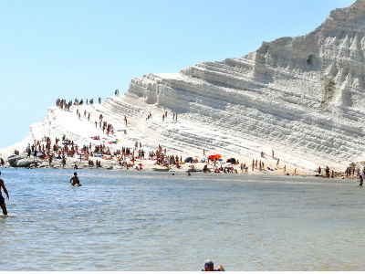 "Turske stepenice" omiljena plaža na Siciliji "Turske stepenice" omiljena plaža na Siciliji