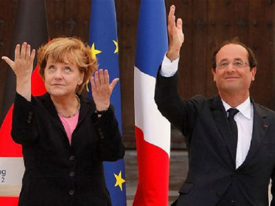 Oland i Merkel sa Putinom i Porošenkom Oland i Merkel sa Putinom i Porošenkom