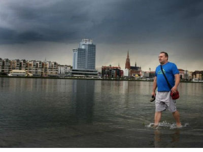 Osijek u strahu od vodenog talasa Osijek u strahu od vodenog talasa