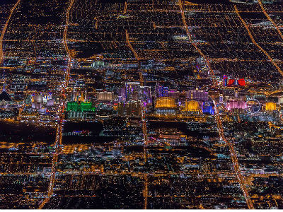 Ovako izgleda Las Vegas sa 3.200 metara Ovako izgleda Las Vegas sa 3.200 metara