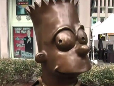 Bart Simpson dobio spomenik u Njujorku Bart Simpson dobio spomenik u Njujorku