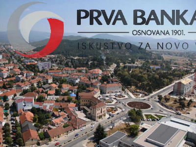 Prvoj banci dati nagradu grada Nikšića Prvoj banci dati nagradu grada Nikšića