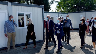 Otvoren Centar za prihvat migranata na Božaju Otvoren Centar za prihvat migranata na Božaju