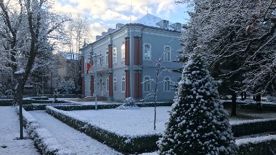 Bajkovito Cetinje pod prvim snijegom