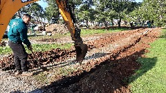 Почела изградња парка у Улици Шпанских бораца на Конику
