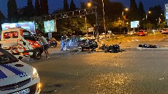 Sudar automobila i motocikla, četiri osobe povrijeđene