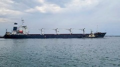 Brod sa prvom pošiljkom žita iz Ukrajine blizu sirijske luke