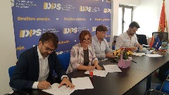 U Tivtu potpisan predizborni koalicioni sporazum DPS-SD-SDP-LP