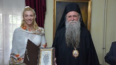 Joanikije uručio Vuković ikonu Sv. Vasilija Ostroškog