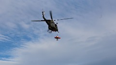 Војници са колегама из Мејна увјежбавали технике трагања и спашавања из ваздуха
