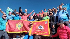 Црногорски планинари на највишем врху Олимпа