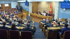 Без расправе о скраћењу мандата Скупштини Црне Горе