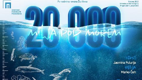 Представа "20 хиљада миља под морем" у сриједу у Бару