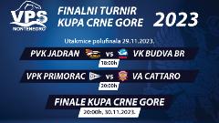 Finalni turnir vaterpolo Kupa Crne Gore u Podgorici