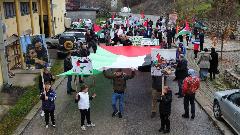 Петњица: Одржан скуп подршке народу Палестине 