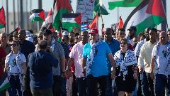 Kuba: Demonstracije podrške Palestincima, predvodnik šef države