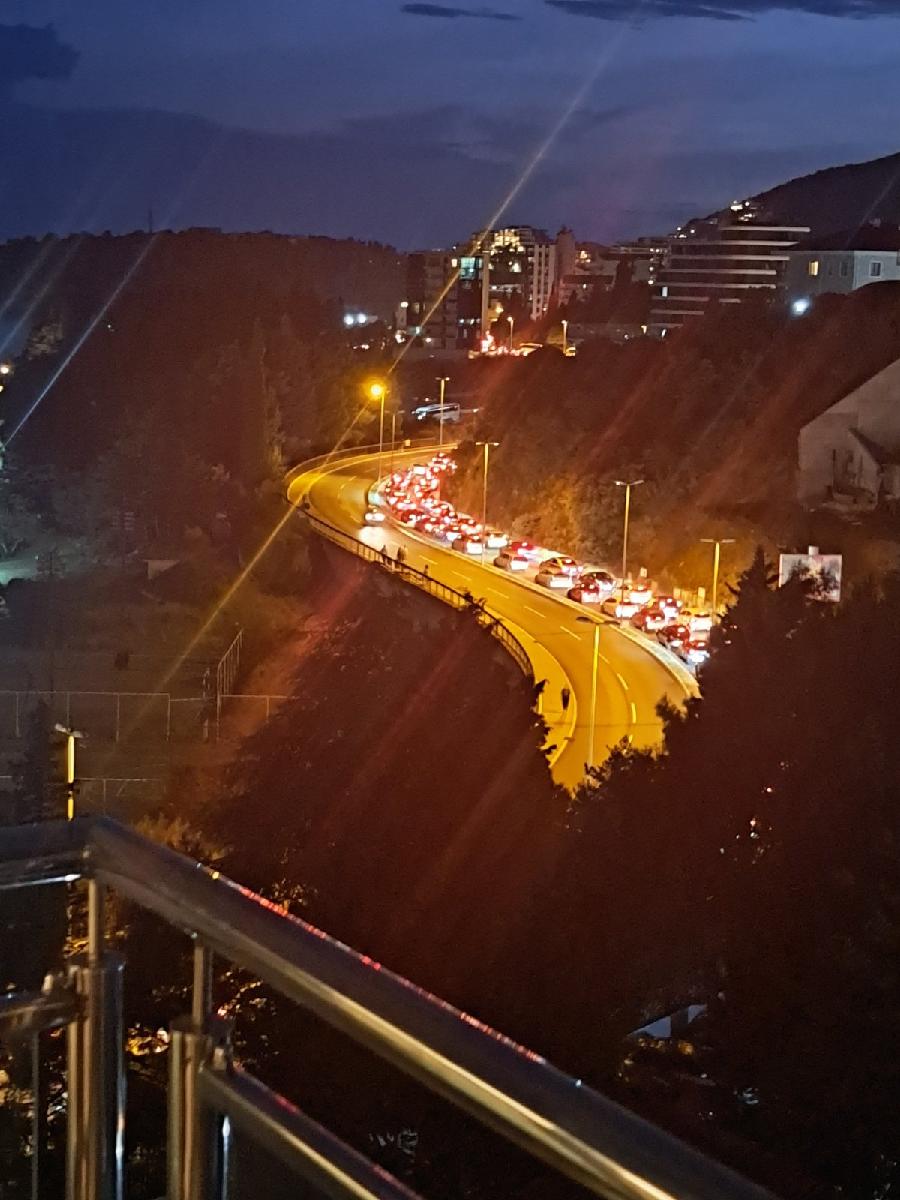 Autokolona u Podgorici  
