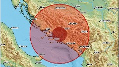  Земљотрес јачине 4.4 Рихтера на југу БиХ