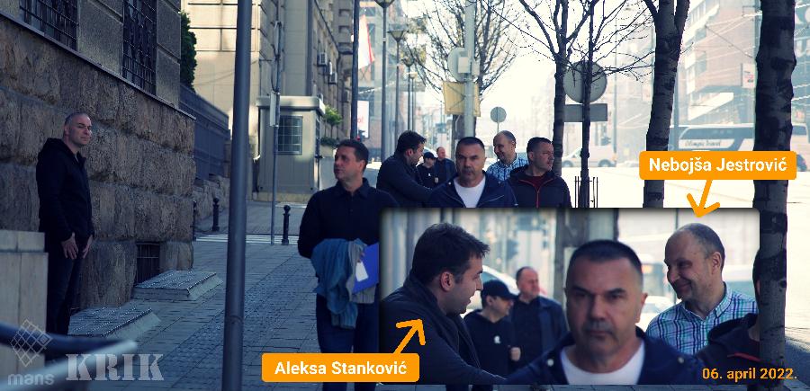 Rukovanje Stankovića i Jestrovića