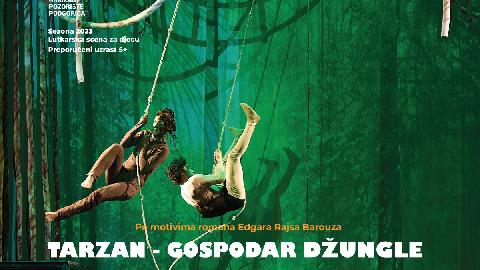 "Tarzan - gospodar džungle" sjutra u Zetskom domu