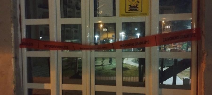 Ponovo postavljena traka na ulazu u Lamelu