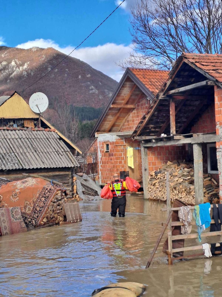 Iz jedne od akcija kada su bile poplave