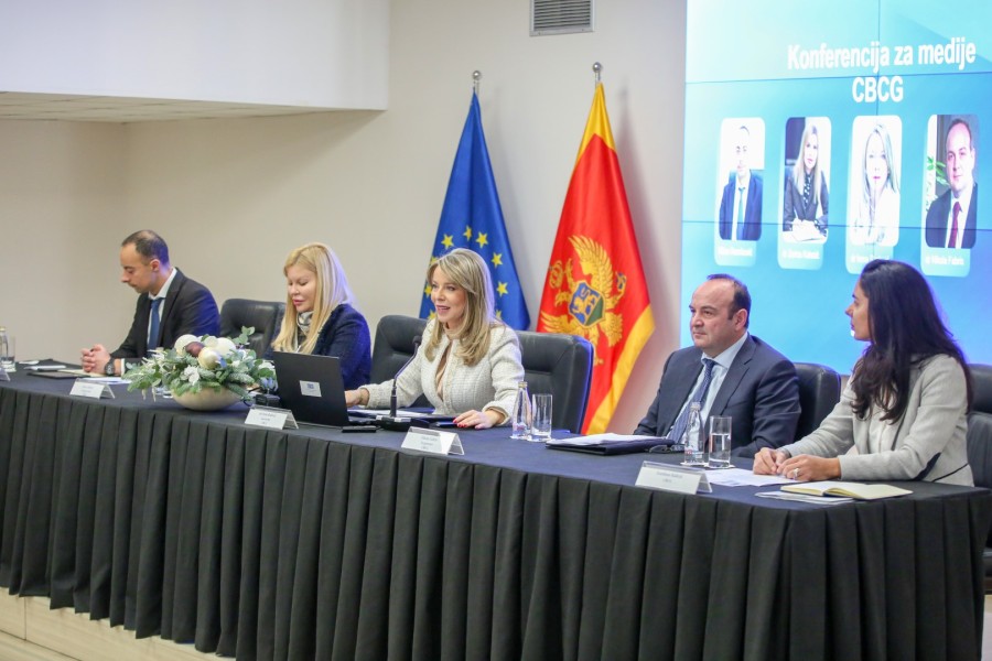 Predstavljeni ključni rezultati rada CBCG u 2024. godini i planovi za naredni period