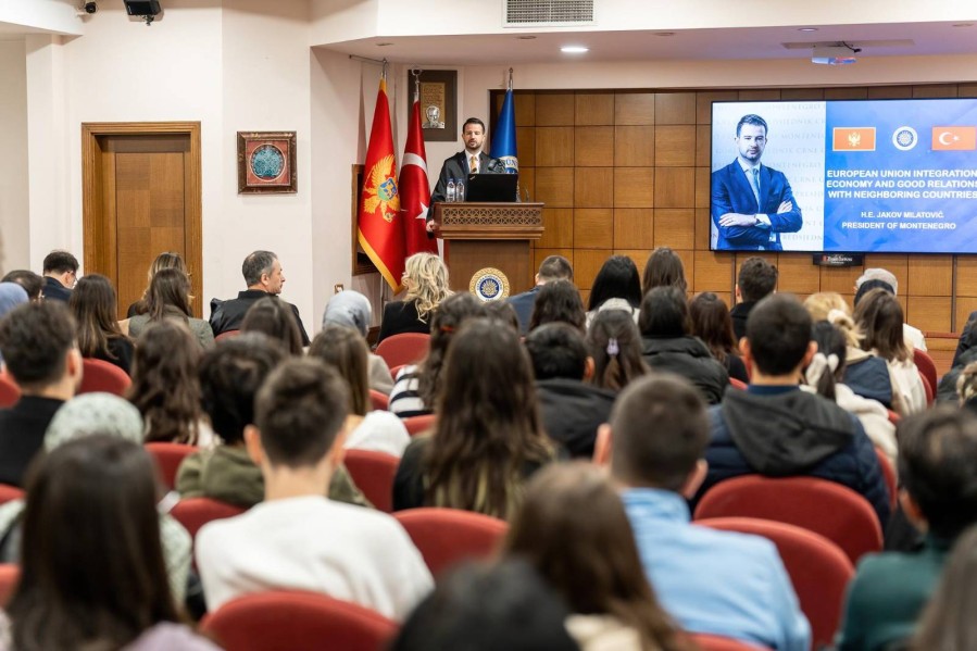Milatović održao i predavanje na Univerzitetu u Ankari