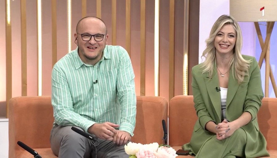 Vlado Perović i Andrea Šekularac