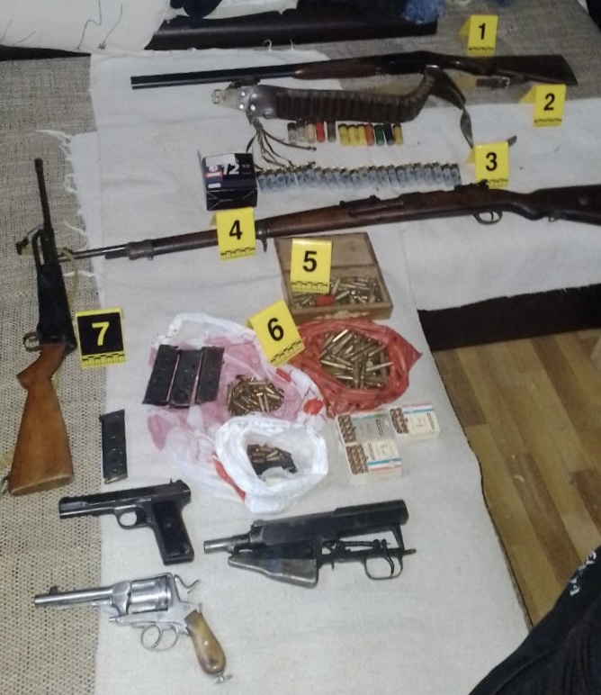 Oduzeto oružje i municija u ranijoj policijskoj akciji 