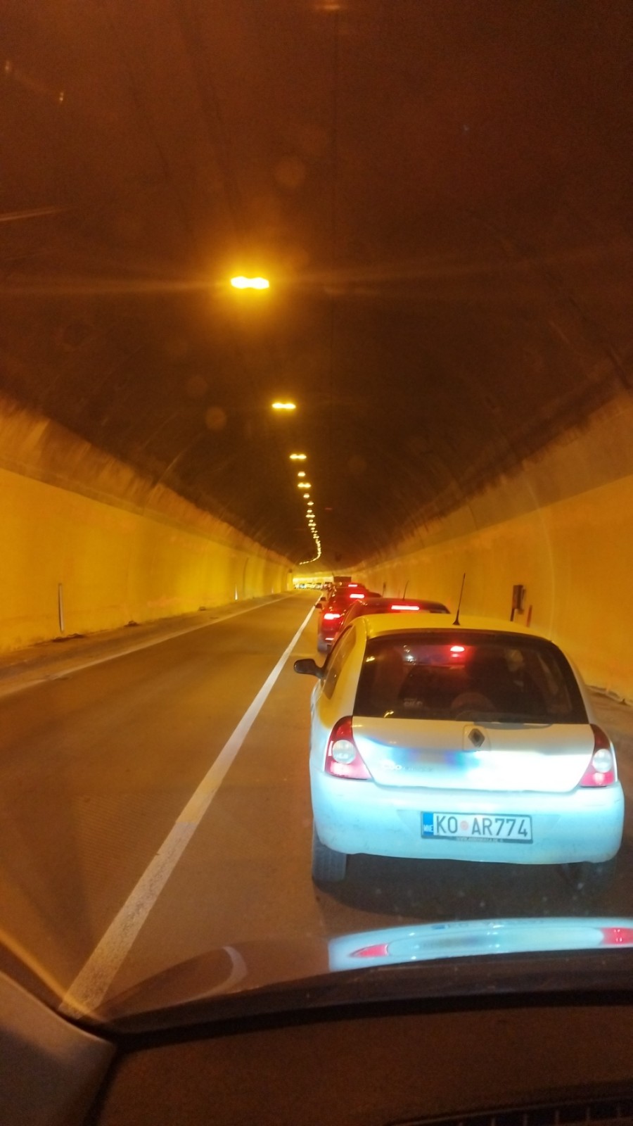 Kroz tunel Vrmac 