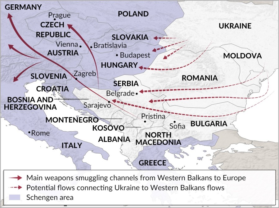 Rute krijumčarenja vatrenog oružja