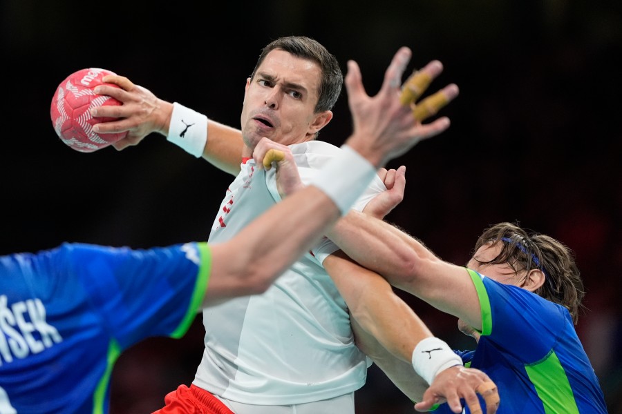 Rasmus Lauge na večerašnjoj utakmici