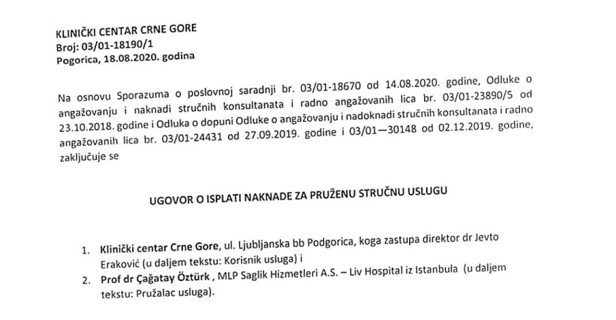 Dostavljeni ugovori