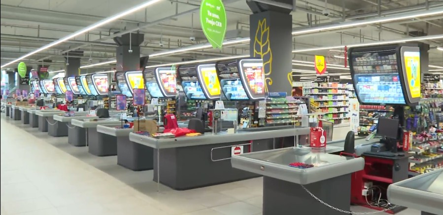 Jutros jedan od velikih marketa u Podgorici