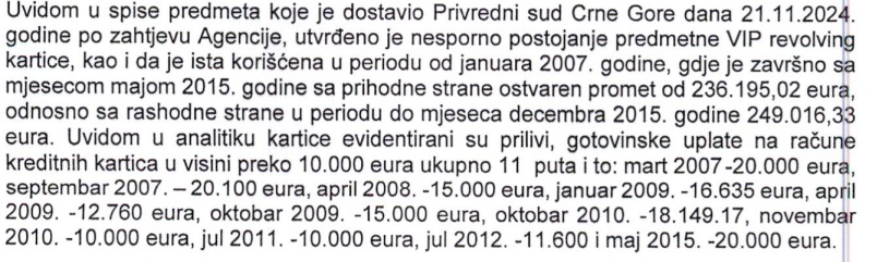 Detalj iz odluke ASK-a