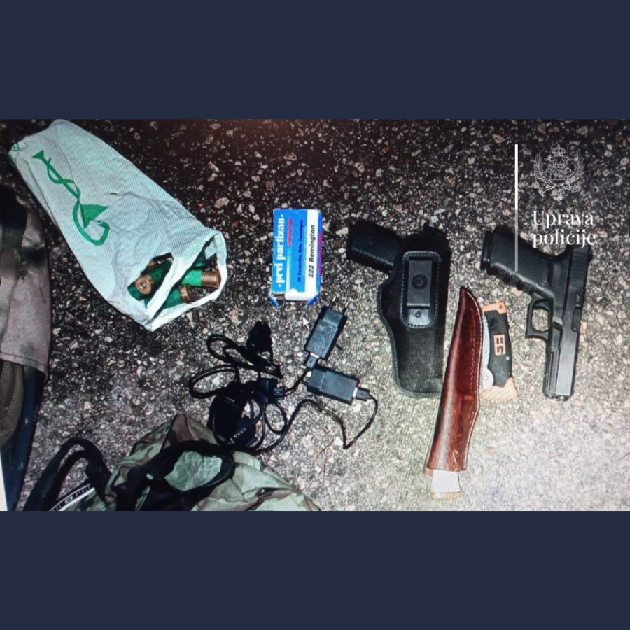 Policija oduzela oružje i municiju
