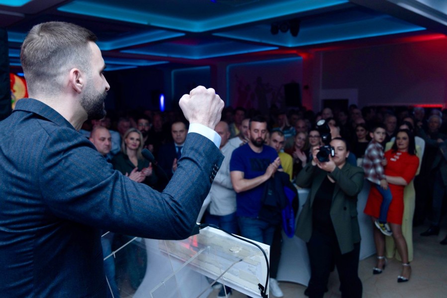 Nosilac liste Boris Muratović poručio da je vrijeme da se vrati stari duh Nikšića