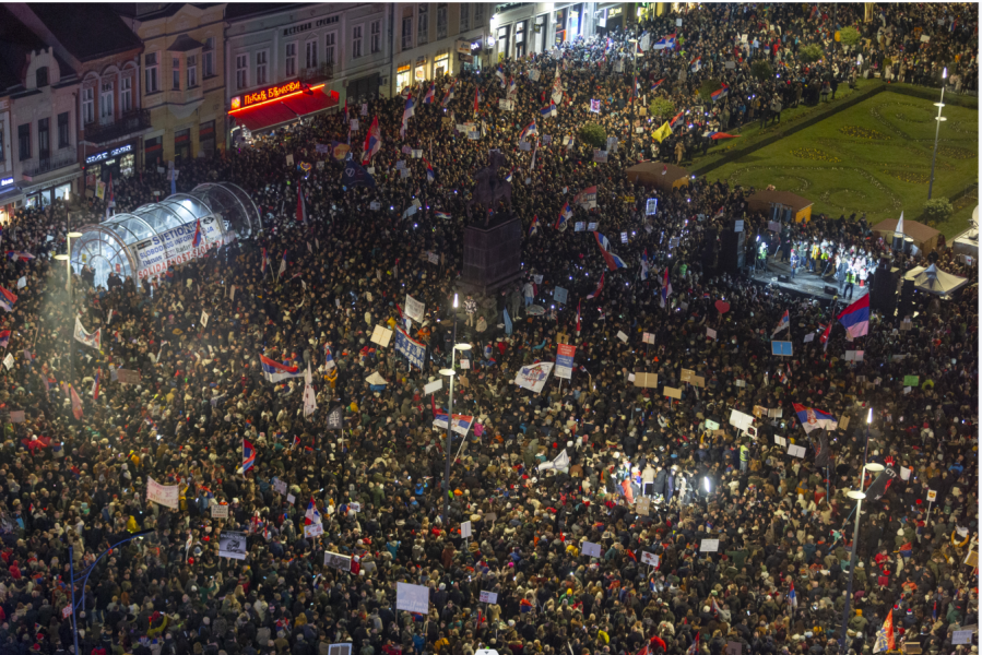 Protesti u Srbiji nakon pada nadstrešnice