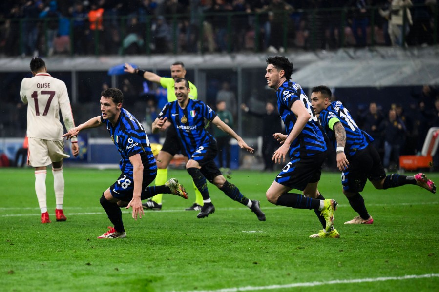 Slavlje fudbalera Intera